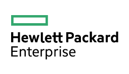 Logo of Hewlett Packard Enterprise (HPE), representing their partnership with Upside Learning. The design features a modern and sleek typographic style, highlighting HPE's commitment to technology and innovation in enterprise solutions